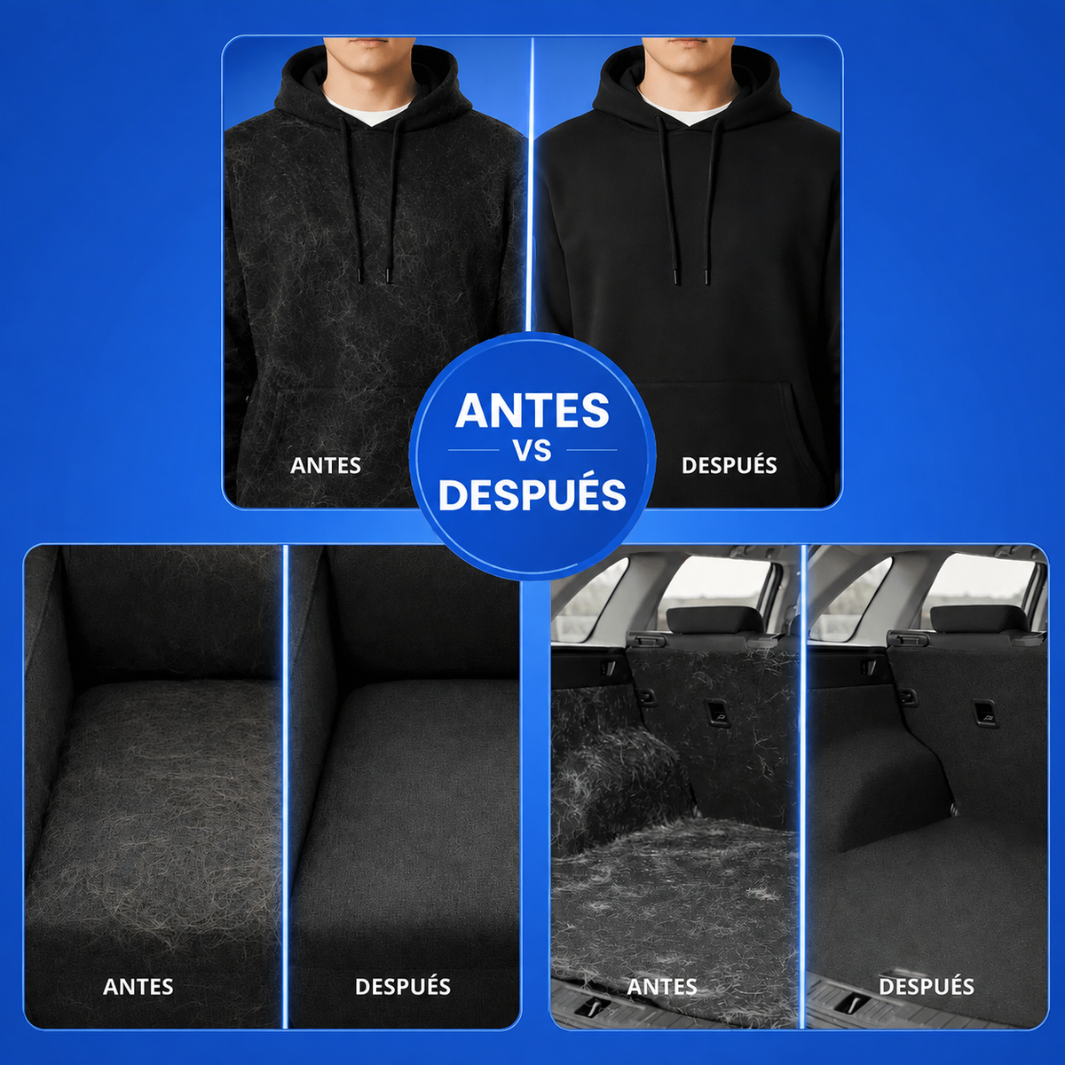 Guante Quita Pelos Reutilizable - De Nucora